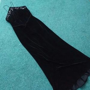 Dave and Johnny Velvet Dress